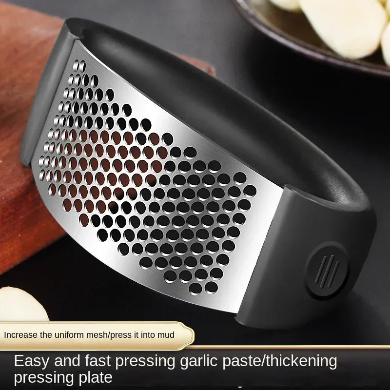 Stainless Steel Garlic Press