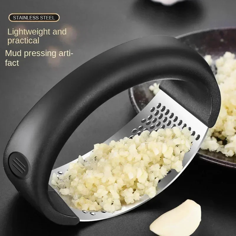 Stainless Steel Garlic Press