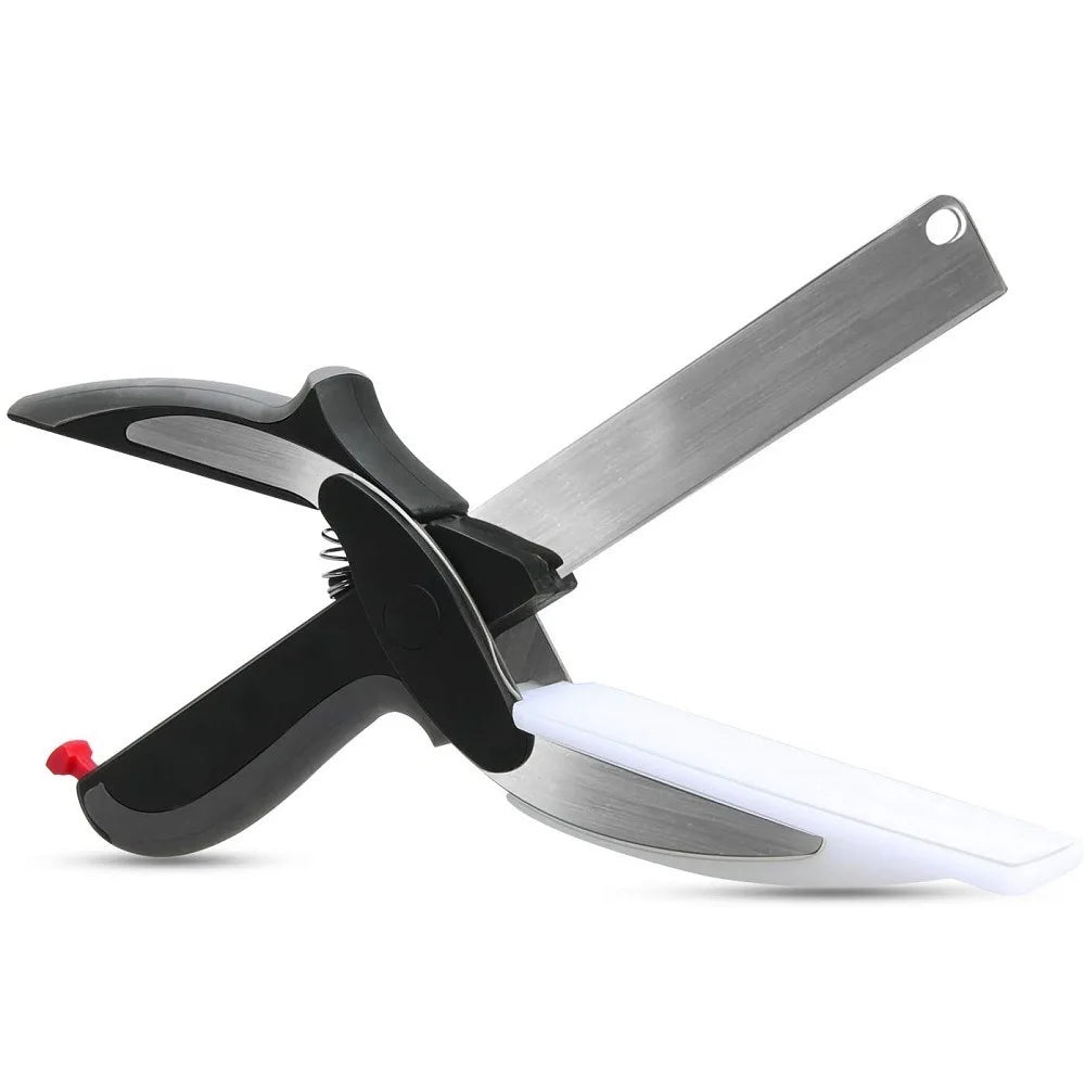 Household Vegetable Scissors 2 In 1 Multi Kitchen Tool Fruit Knife