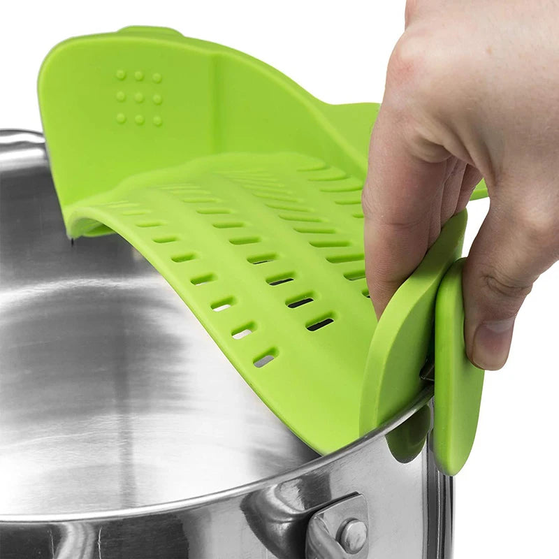 Adjustable Silicone Pot Strainer