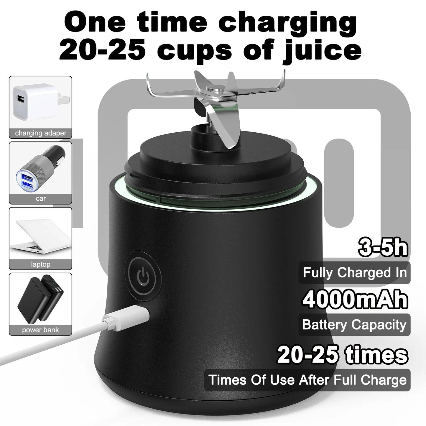 Electric Juicer Blender Mixer