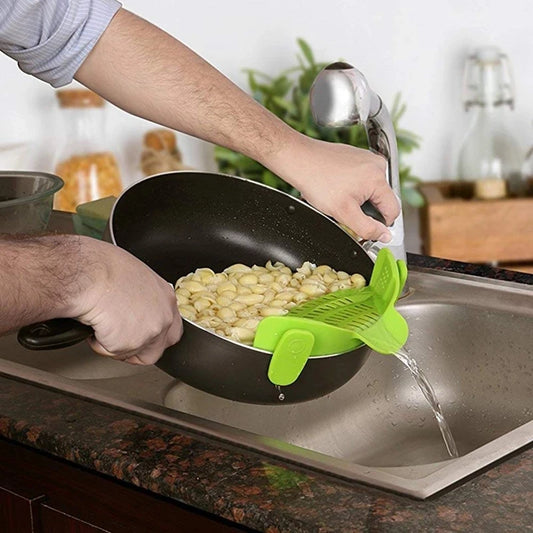 Adjustable Silicone Pot Strainer