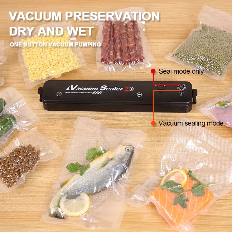 One-Touch Automatic Vacuum Food Sealer