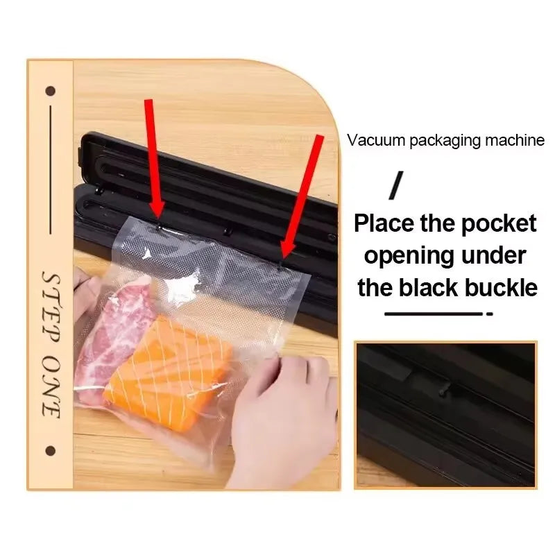 One-Touch Automatic Vacuum Food Sealer