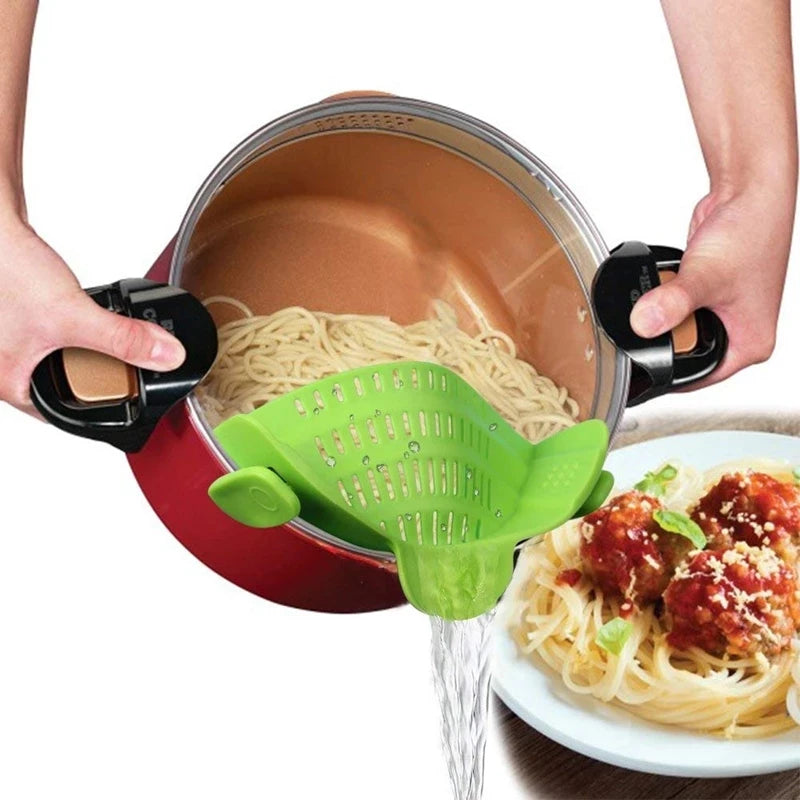 Adjustable Silicone Pot Strainer