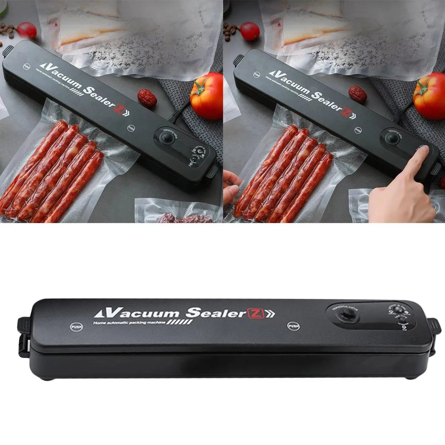 One-Touch Automatic Vacuum Food Sealer