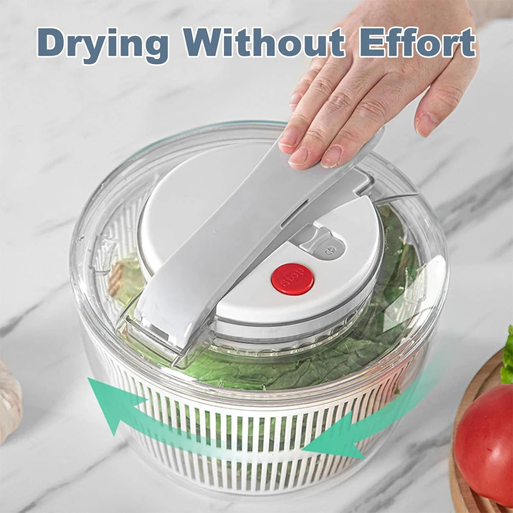 3-in-1 Handheld Salad Spinner