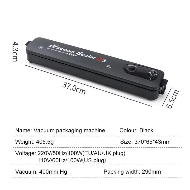 One-Touch Automatic Vacuum Food Sealer